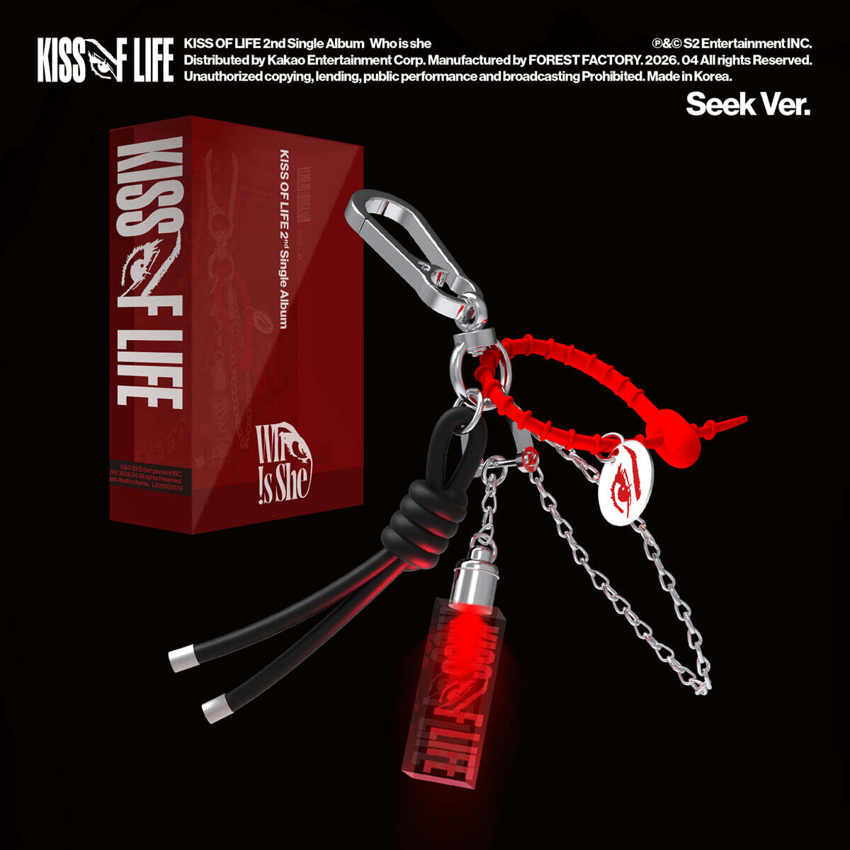 [PRE-ORDER] KISS OF LIFE - 2nd Single Album Who is she (Seek Ver.) KISS OF LIFE  DKshop