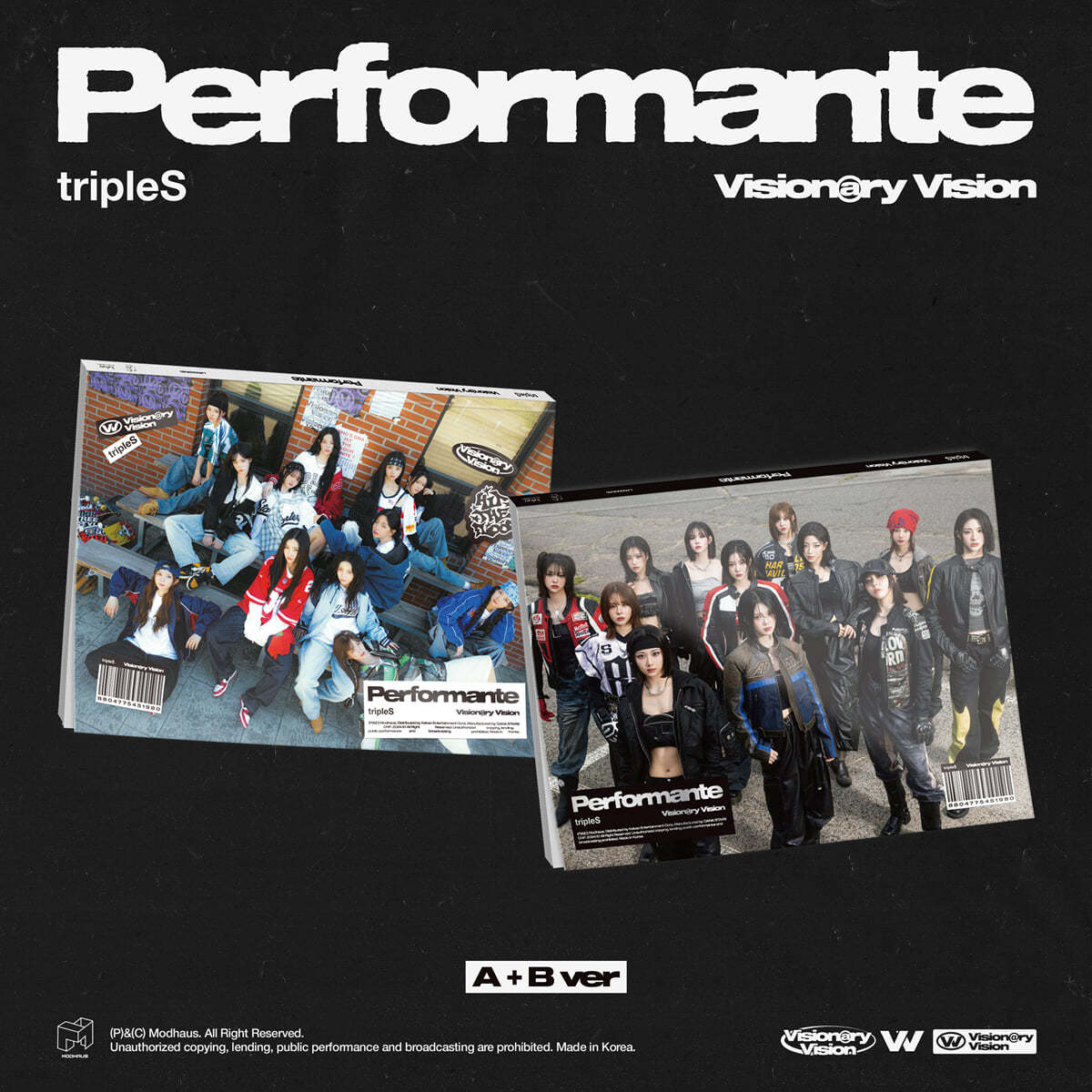 tripleS - 1st Full Album Visionary Vision <Performante> (Random Ver.)