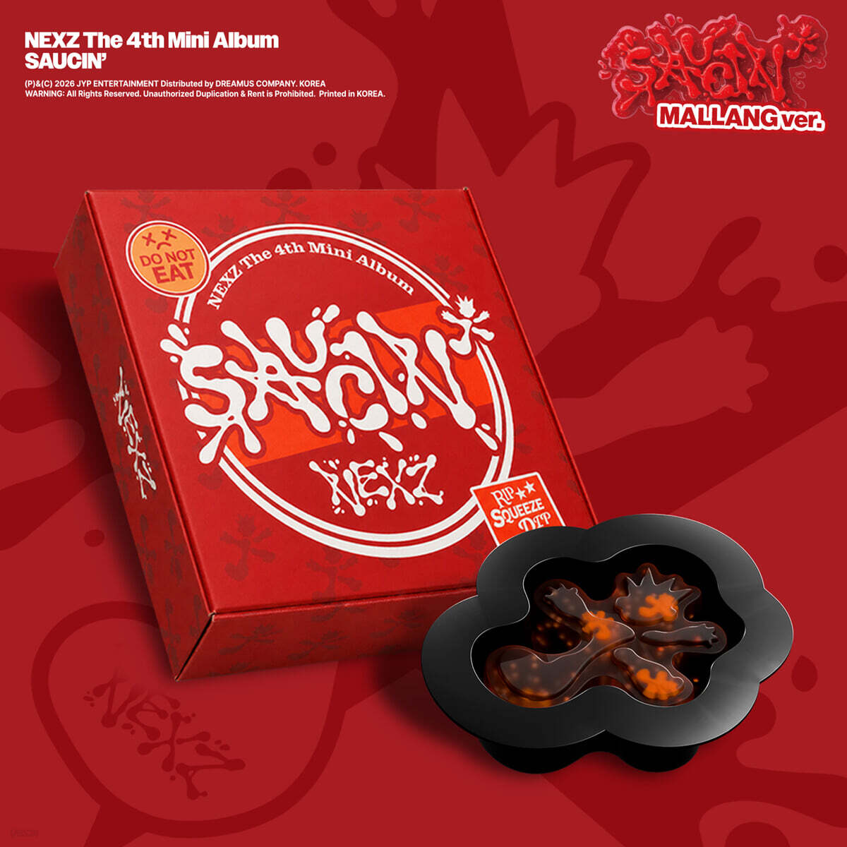 [PRE-ORDER] NEXZ - 4th Mini Album SAUCIN' (MALLANG Ver.) NEXZ  DKshop
