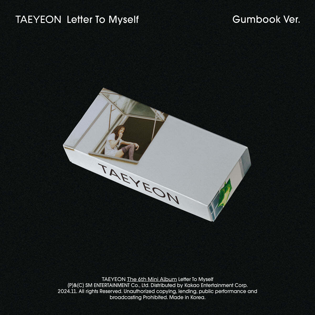 [PRE-ORDER] TAEYEON - 6th Mini Album Letter To Myself (Gumbook Ver.) (Smart Album)