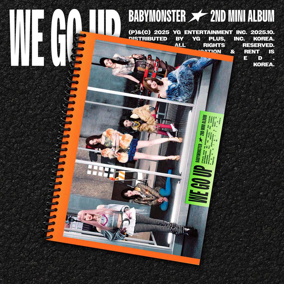 [PRE-ORDER] BABYMONSTER - 2nd Mini Album WE GO UP BABYMONSTER  DKshop