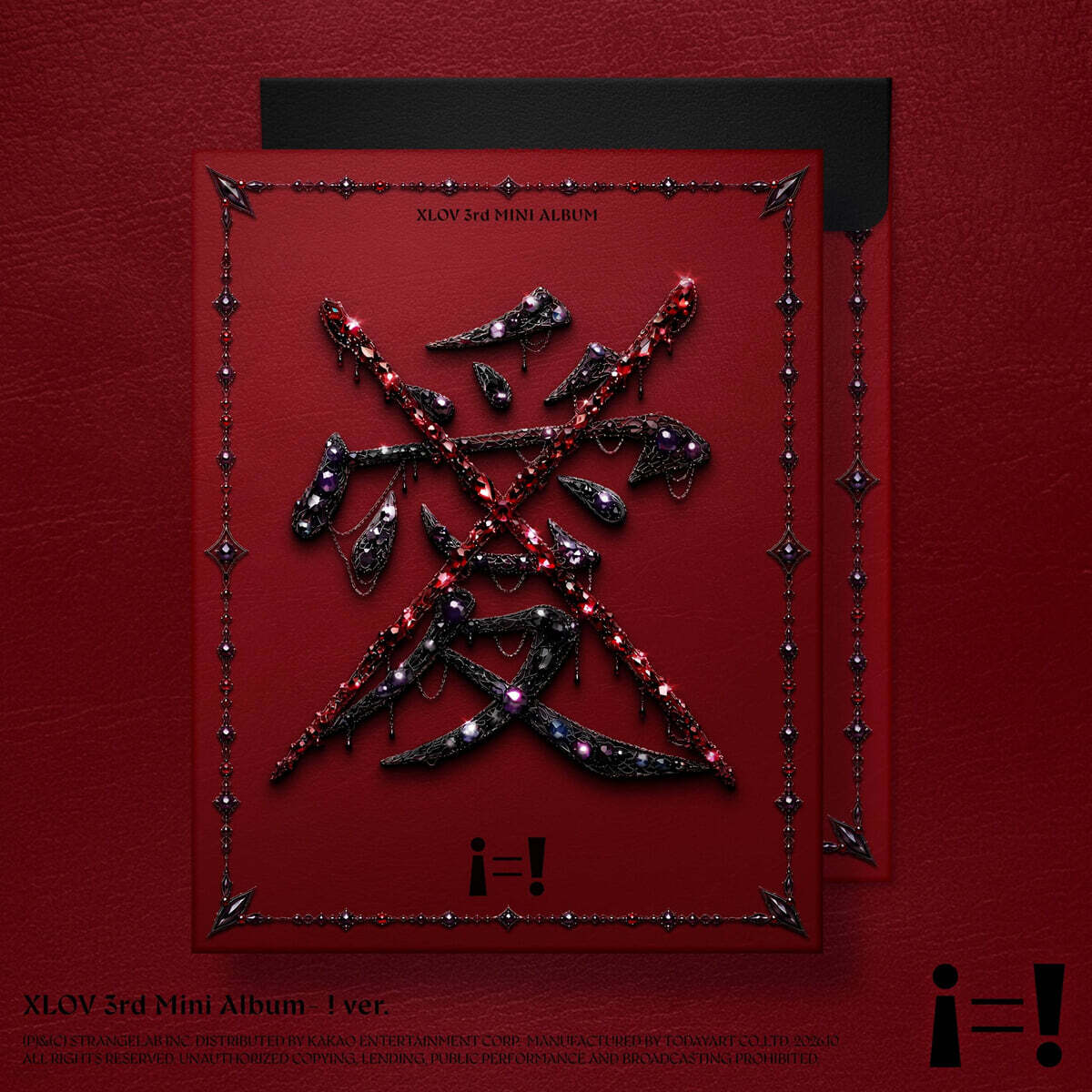 [PRE-ORDER] XLOV - 3rd Mini Album i=! XLOV  DKshop