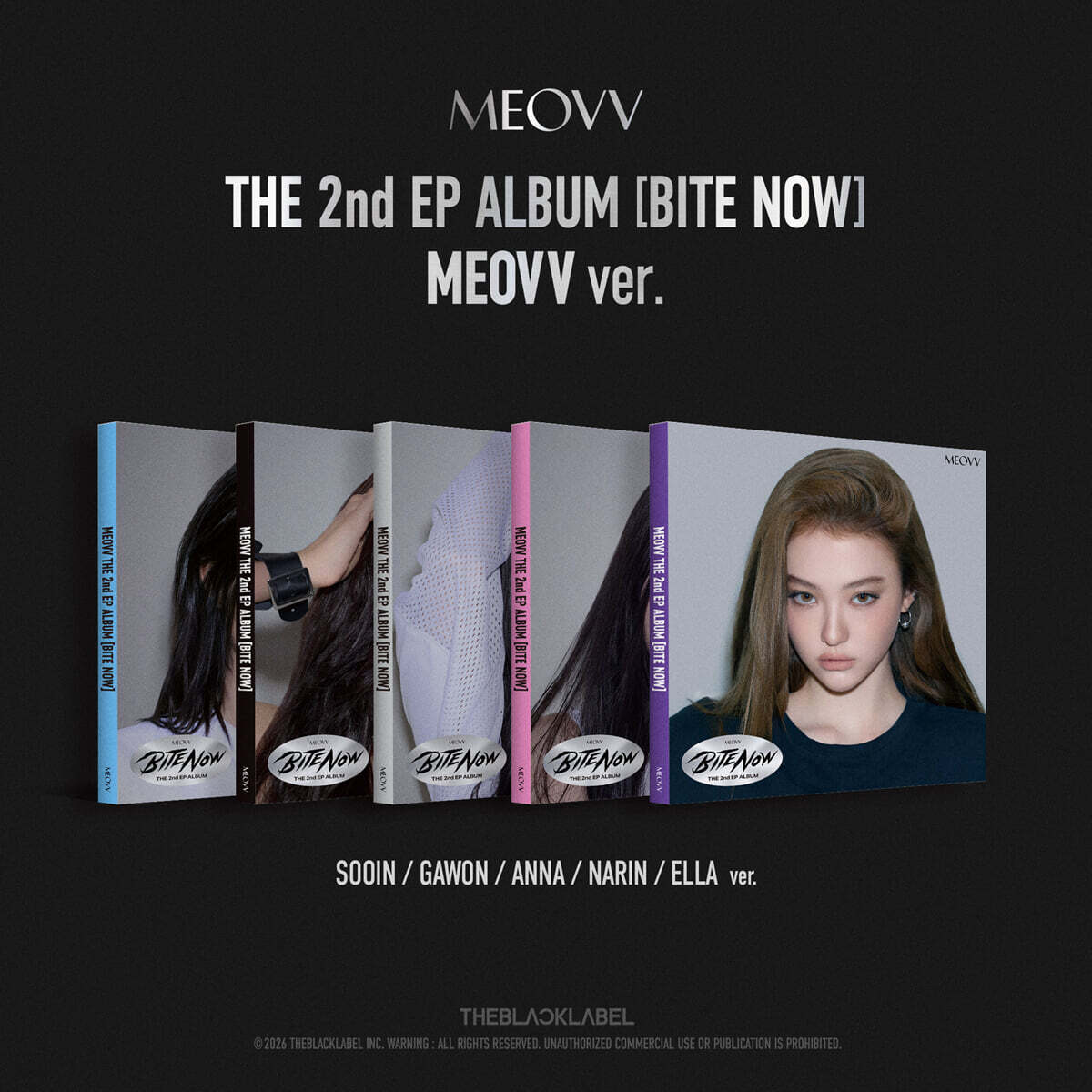 [PRE-ORDER] MEOVV - 2nd EP Album BITE NOW (MEOVV Ver.) MEOVV  DKshop