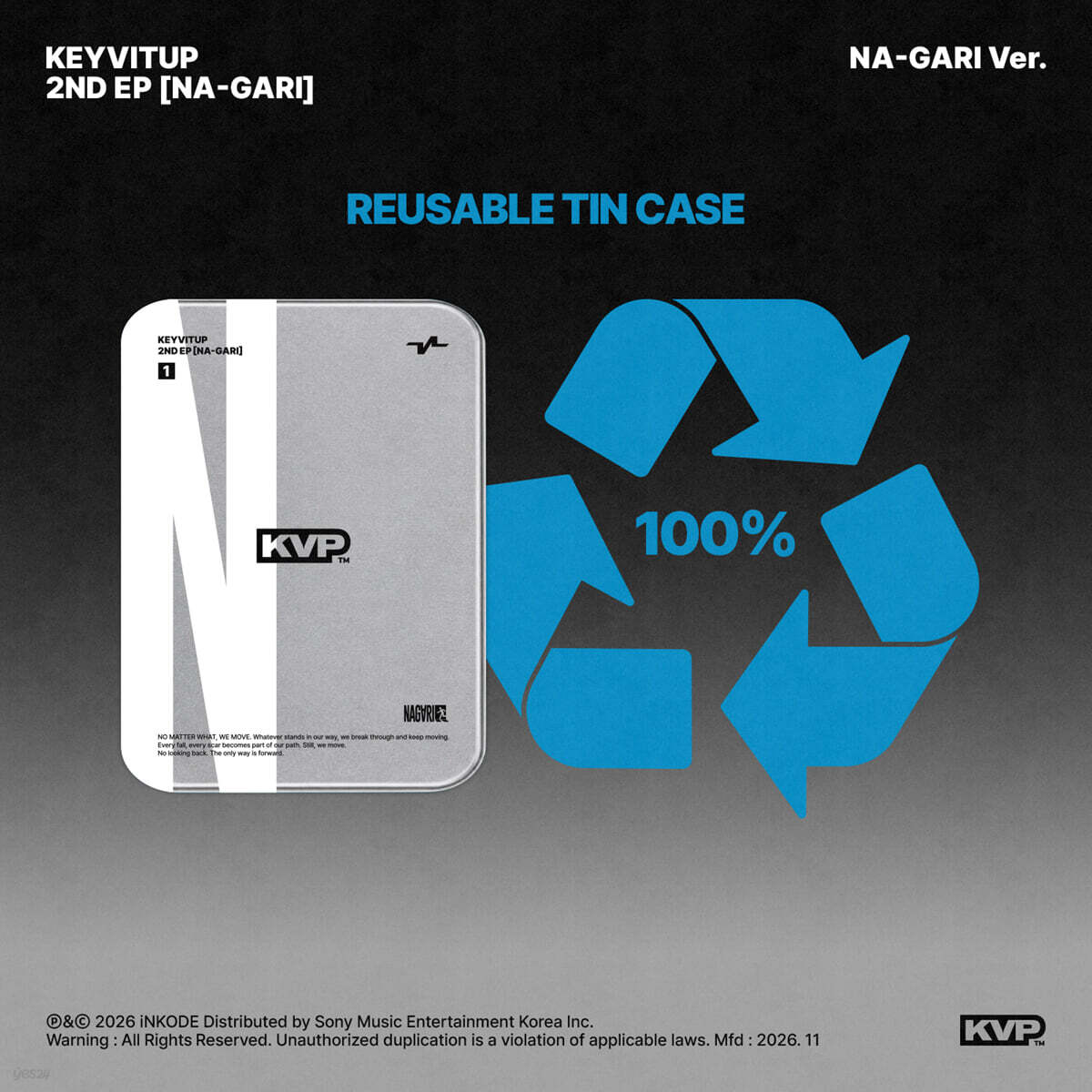 [PRE-ORDER] KEYVITUP - 2ND EP NA-GARI (NA-GARI Ver.) KEYVITUP  DKshop