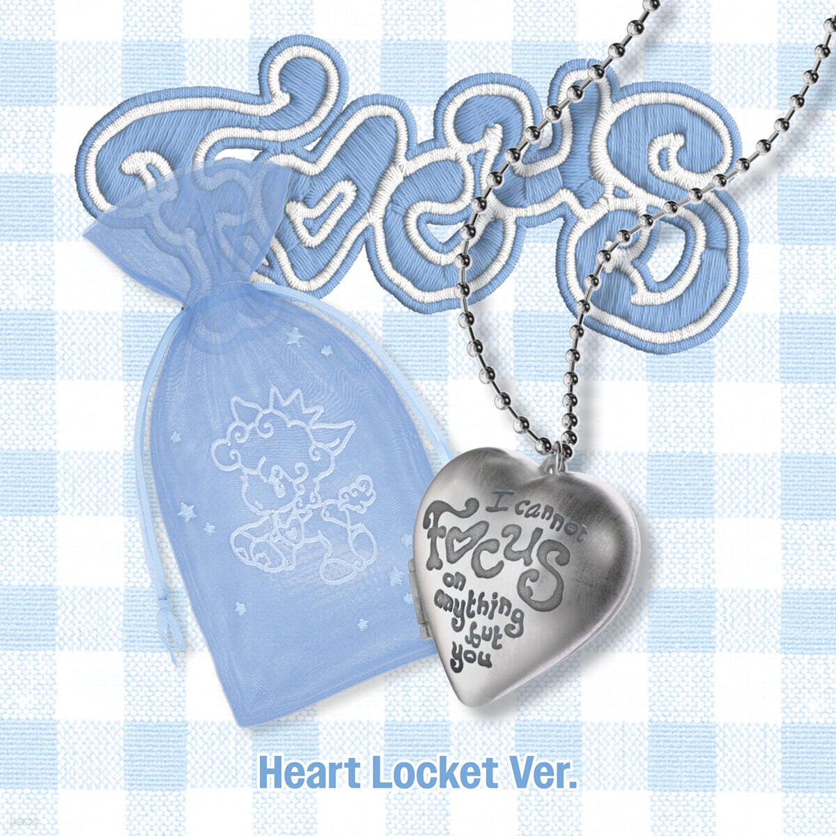 [PRE-ORDER] Hearts2Hearts - 1st Mini Album FOCUS (Heart Locket Ver.) Hearts2Hearts  DKshop