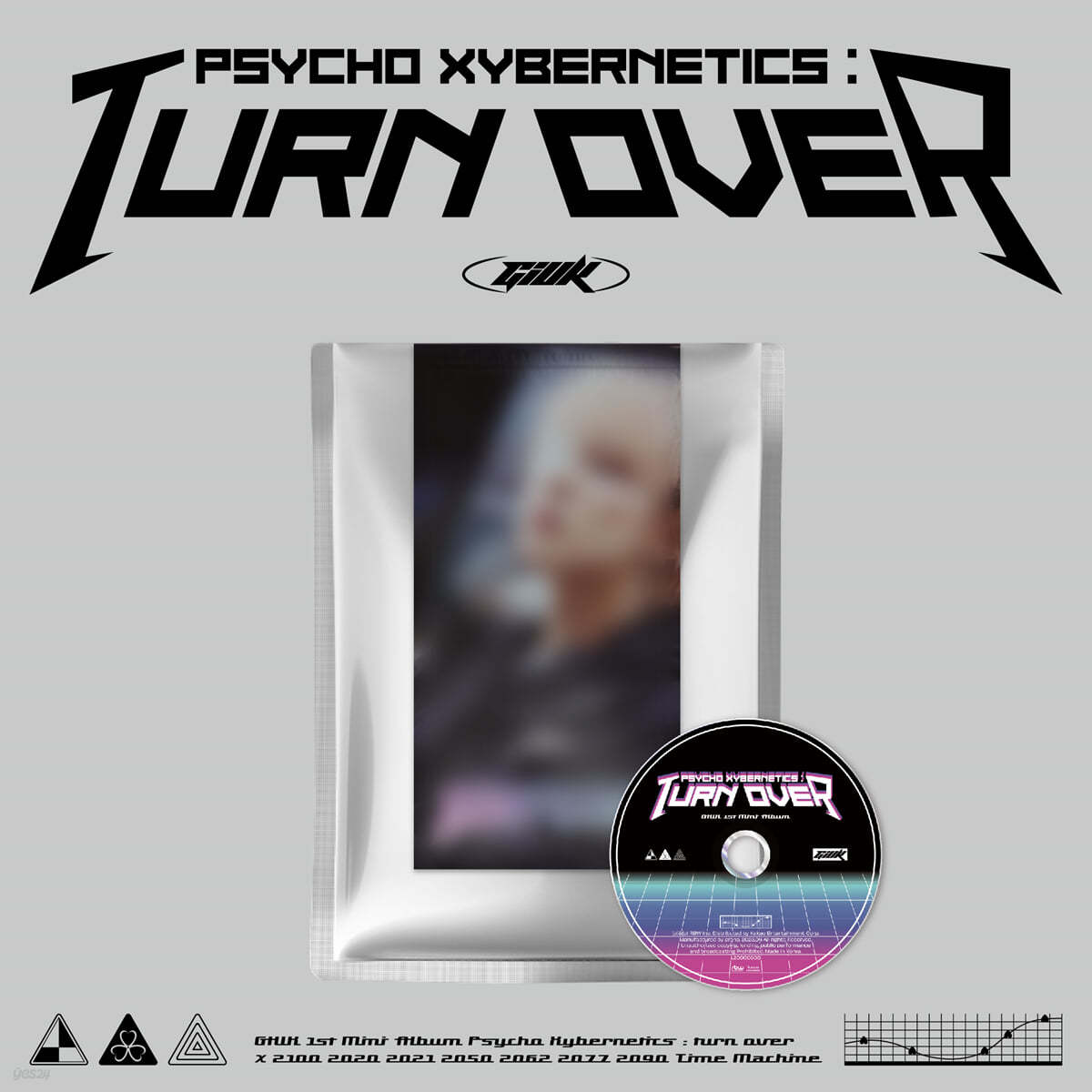 GIUK (ONEWE) - 1st Mini Album Psycho Xybernetics: TURN OVER | DKshop