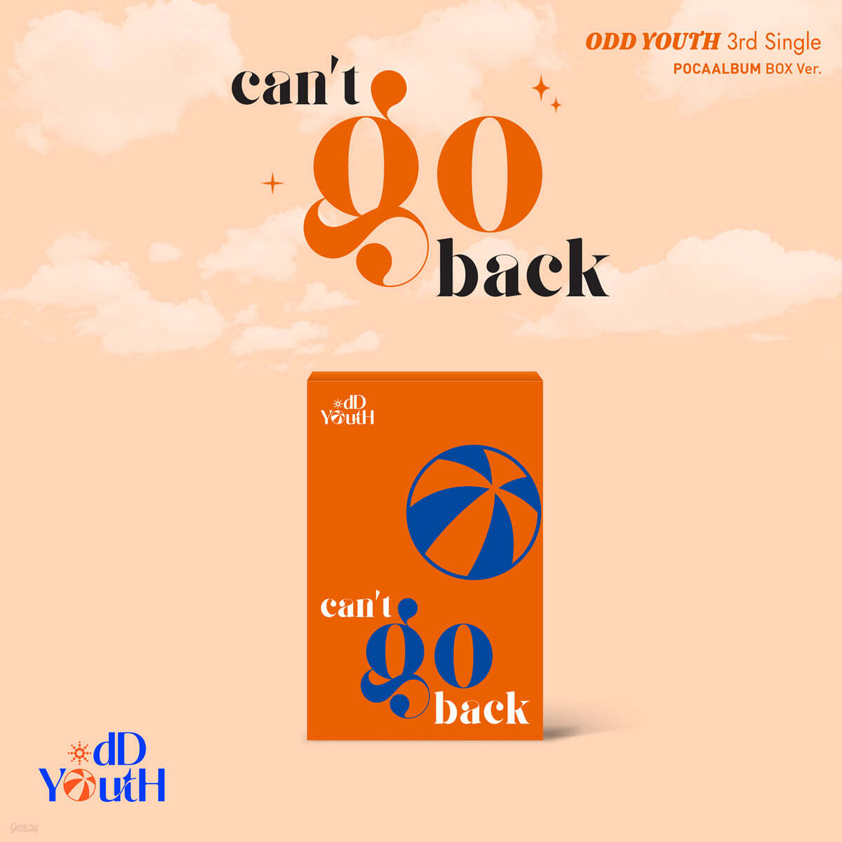 [PRE-ORDER] ODD YOUTH - 3rd Single Album can't go back (POCAALBUM BOX Ver.) ODD YOUTH  DKshop