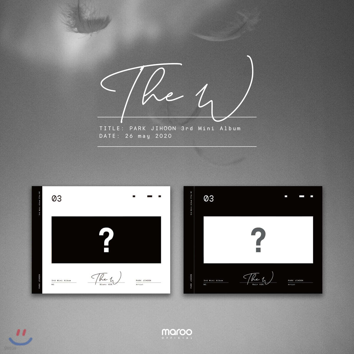 PARK JIHOON - 3rd Mini Album The W PARK JIHOON  DKshop