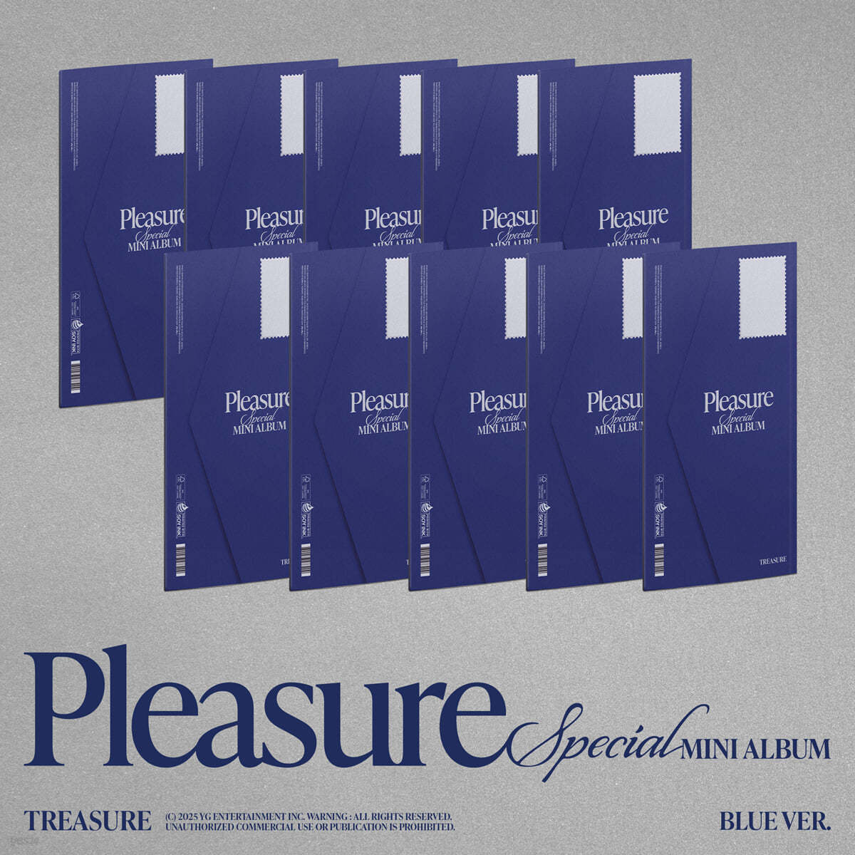 [PRE-ORDER] TREASURE - Special Mini Album PLEASURE (BLUE VER.)