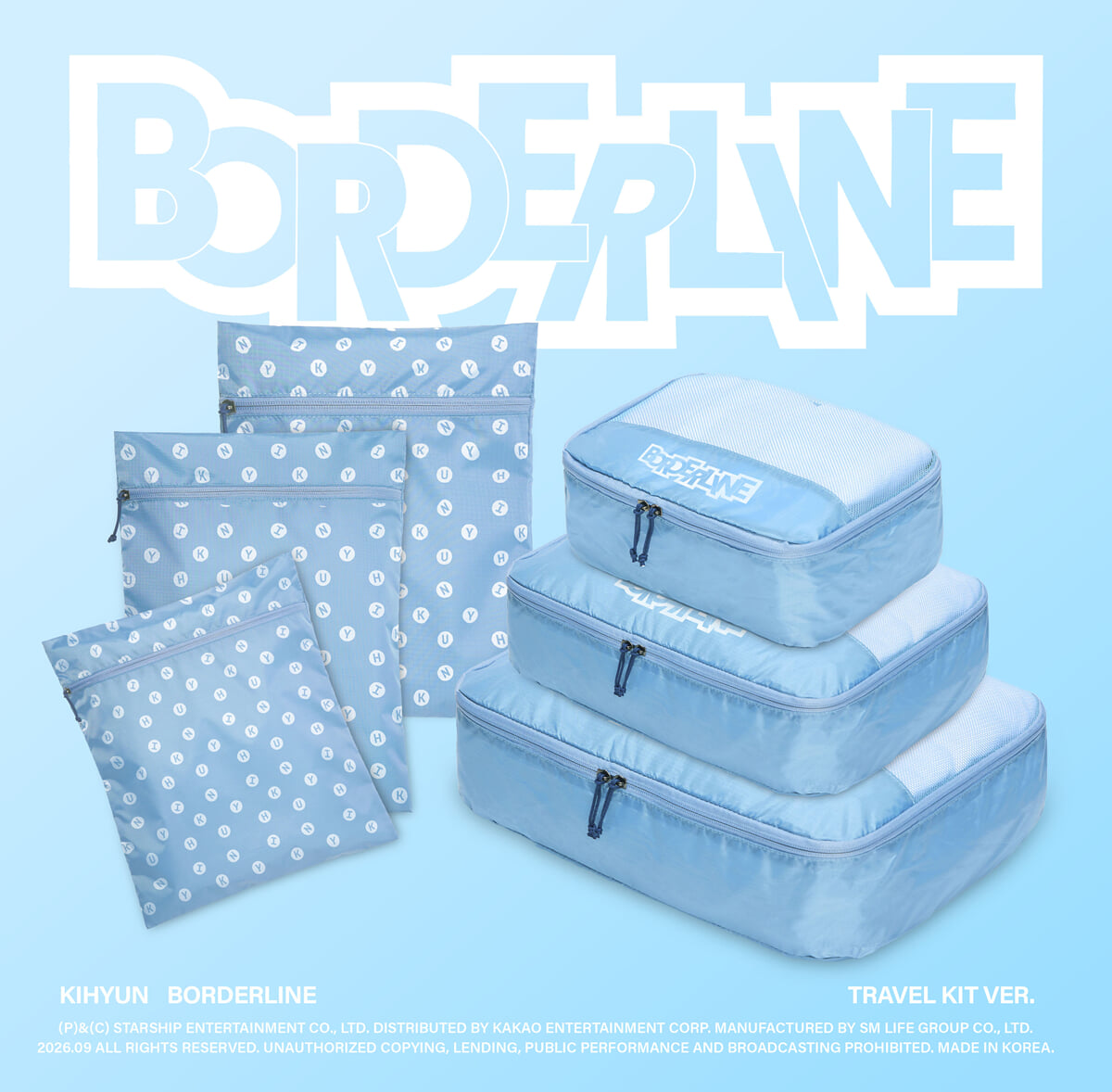 [PRE-ORDER] KIHYUN - EP : BORDERLINE (TRAVEL KIT VER.) MONSTA X  DKshop