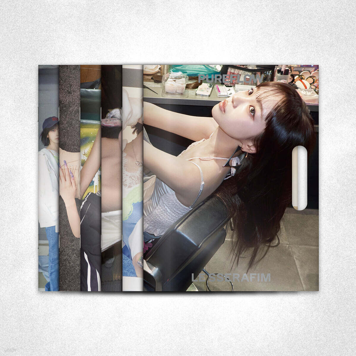 [PRE-ORDER] LE SSERAFIM - 2nd Studio Album PUREFLOW pt.1 (COMPACT Ver.) (Random Ver.) LE SSERAFIM  DKshop