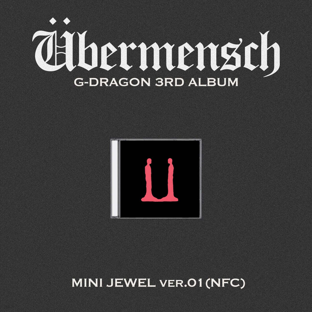 G-DRAGON - 3rd Album Übermensch (MINI JEWEL Ver.) (NFC) (Random Ver.)