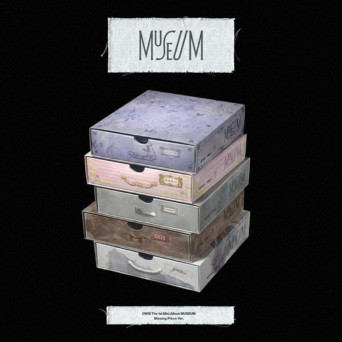 [PRE-ORDER] OWIS - 1st Mini Album MUSEUM (Missing Piece Ver.) (Random Ver.) OWIS  DKshop