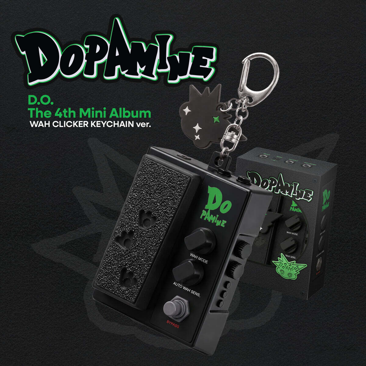 [PRE-ORDER] DOH KYUNG SOO (D.O.) - 4th Mini Album DOPAMINE (WAH CLICKER KEYCHAIN VER.) EXO  DKshop