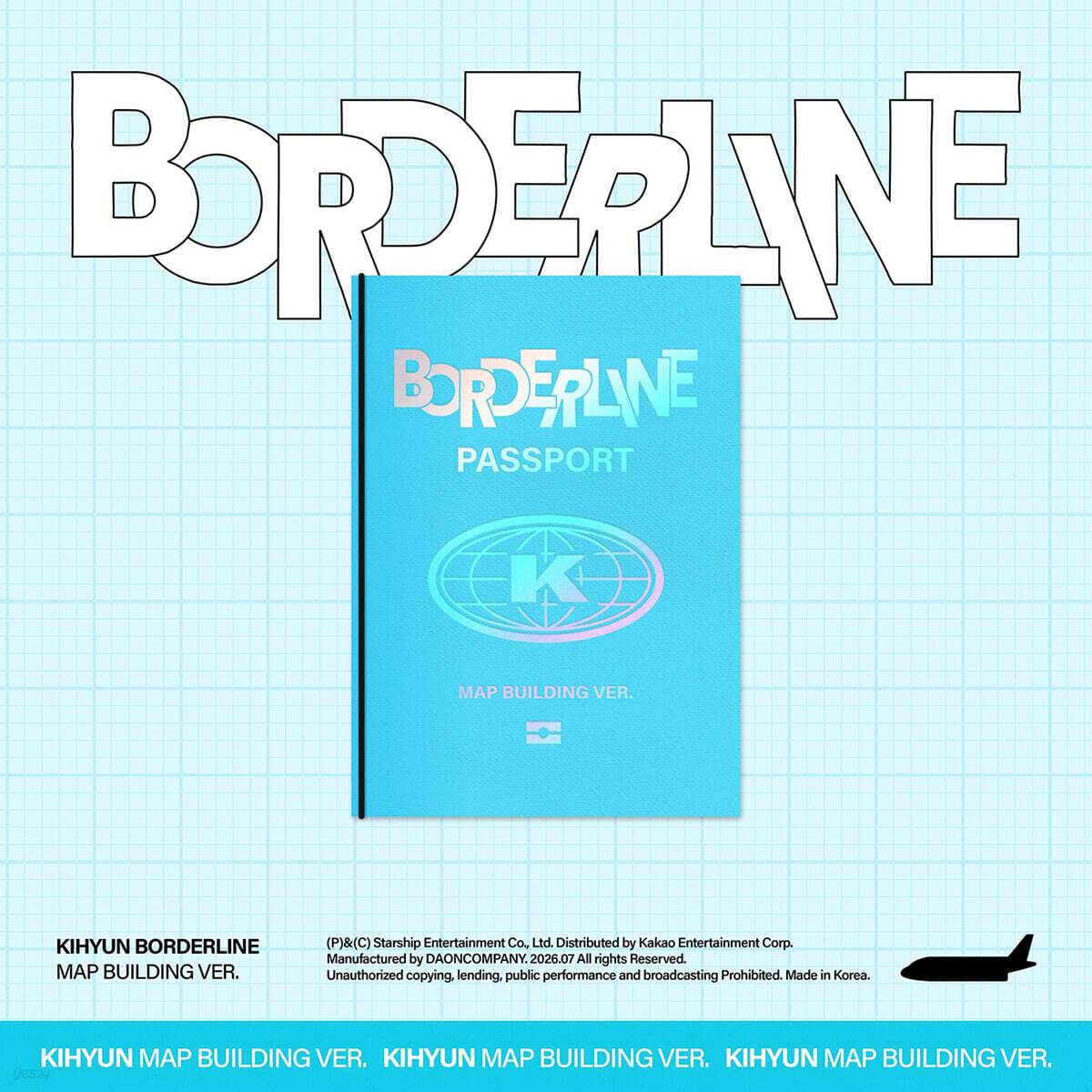 [PRE-ORDER] KIHYUN - EP : BORDERLINE (MAP BUILDING VER.) MONSTA X  DKshop