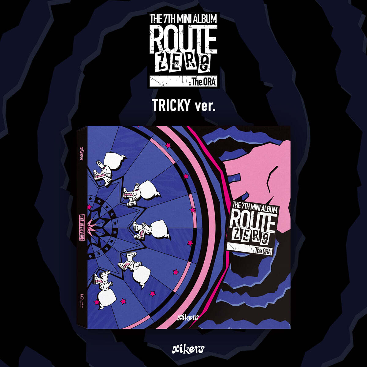 [PRE-ORDER] xikers - 7th Mini Album ROUTE ZERO : The ORA xikers  DKshop