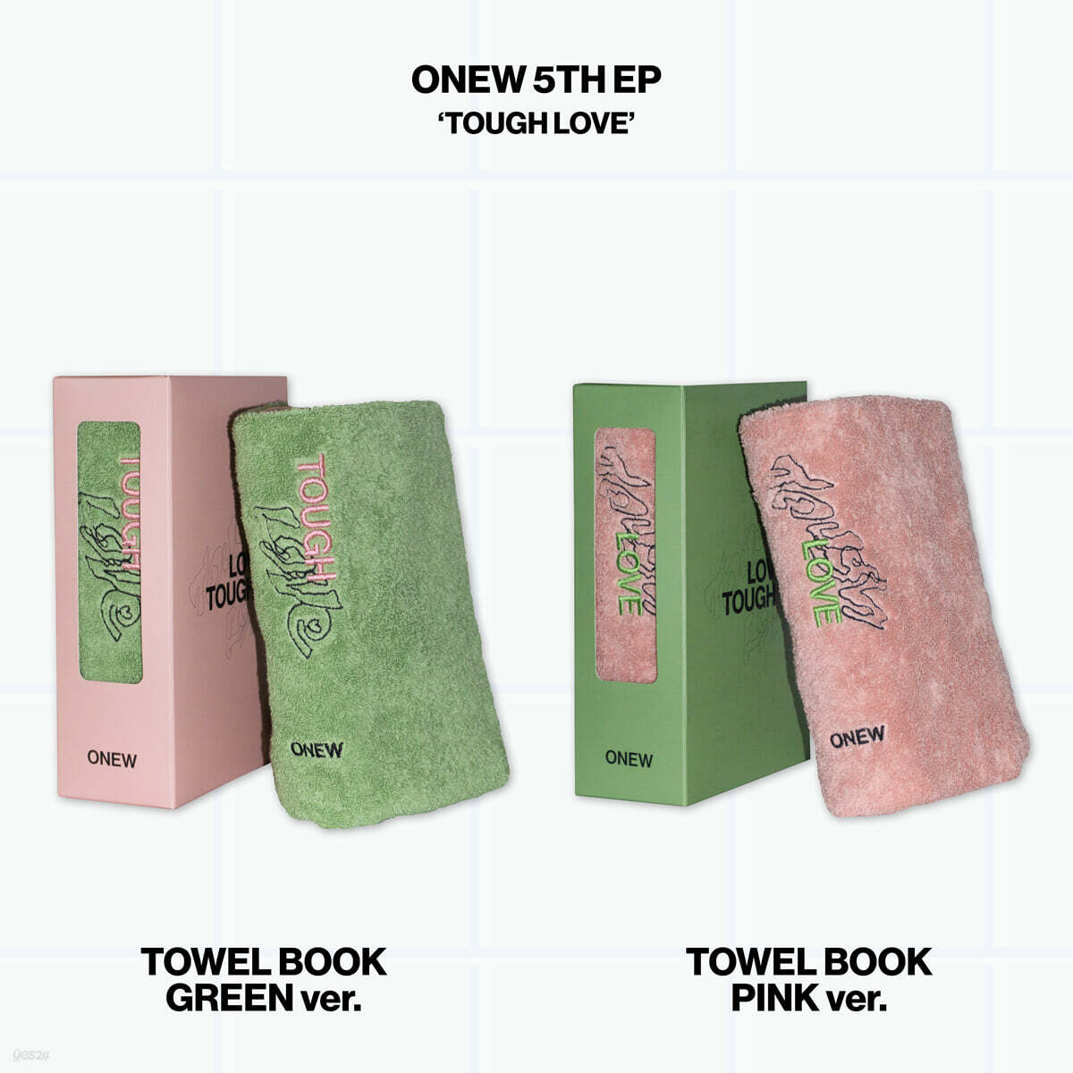 [PRE-ORDER] ONEW - 5th Mini Album TOUGH LOVE (TOWEL BOOK Ver.) SHINee  DKshop
