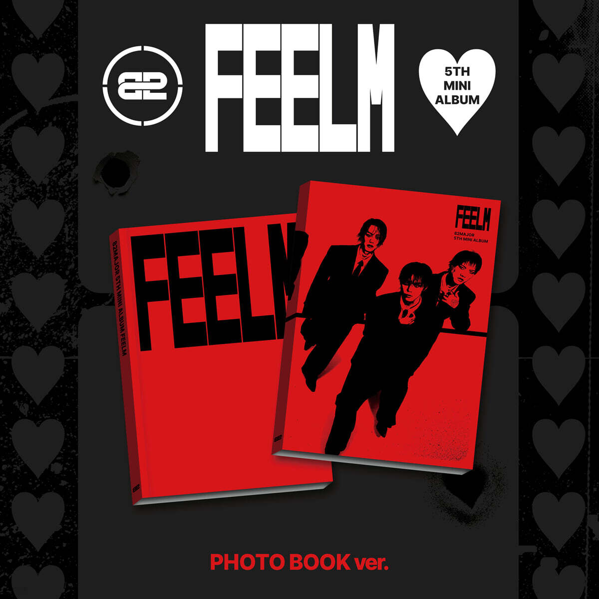 [PRE-ORDER] 82MAJOR - 5th Mini Album FEELM (PHOTOBOOK Ver.) 82MAJOR  DKshop
