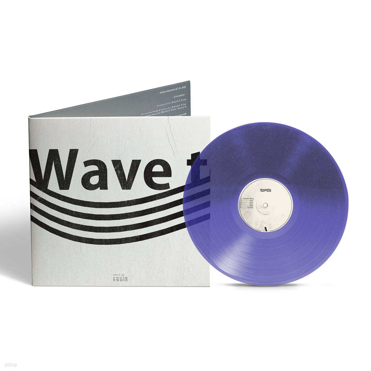 wave to earth - uncounted 0.00 [Transparent Deep Blue LP] | DKshop