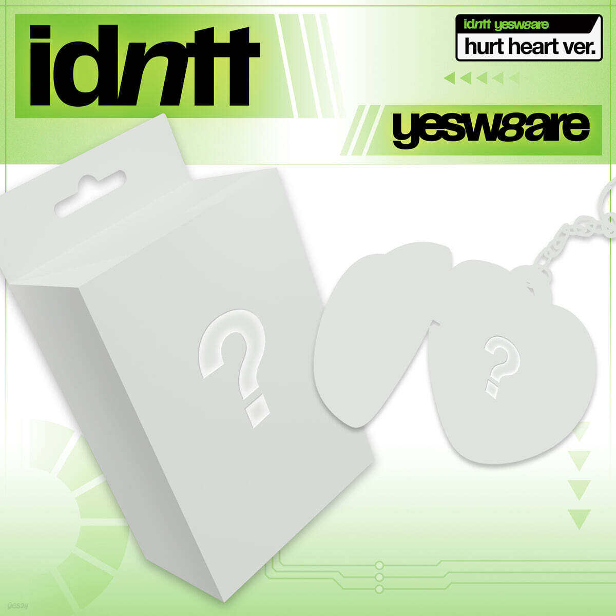 [PRE-ORDER] idntt - Mini Album yesweare (hurt heart Ver.) idntt  DKshop