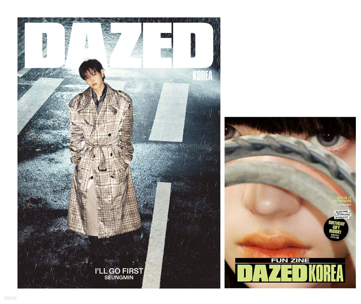 [PRE-ORDER] DAZED & CONFUSED KOREA MAGAZINE 2026.11 (COVER : Stray Kids SEUNGMIN) + ILLIT YUNAH & MINJU Booklet Stray Kids  DKshop