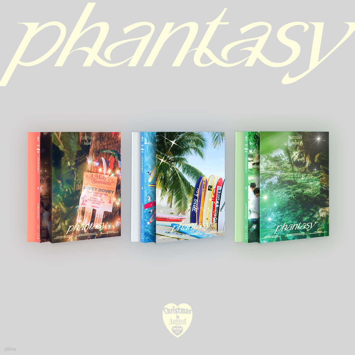 THE BOYZ - 2nd Full Album PHANTASY Pt.1 Christmas In August (Photobook Ver.) (Random ver.)