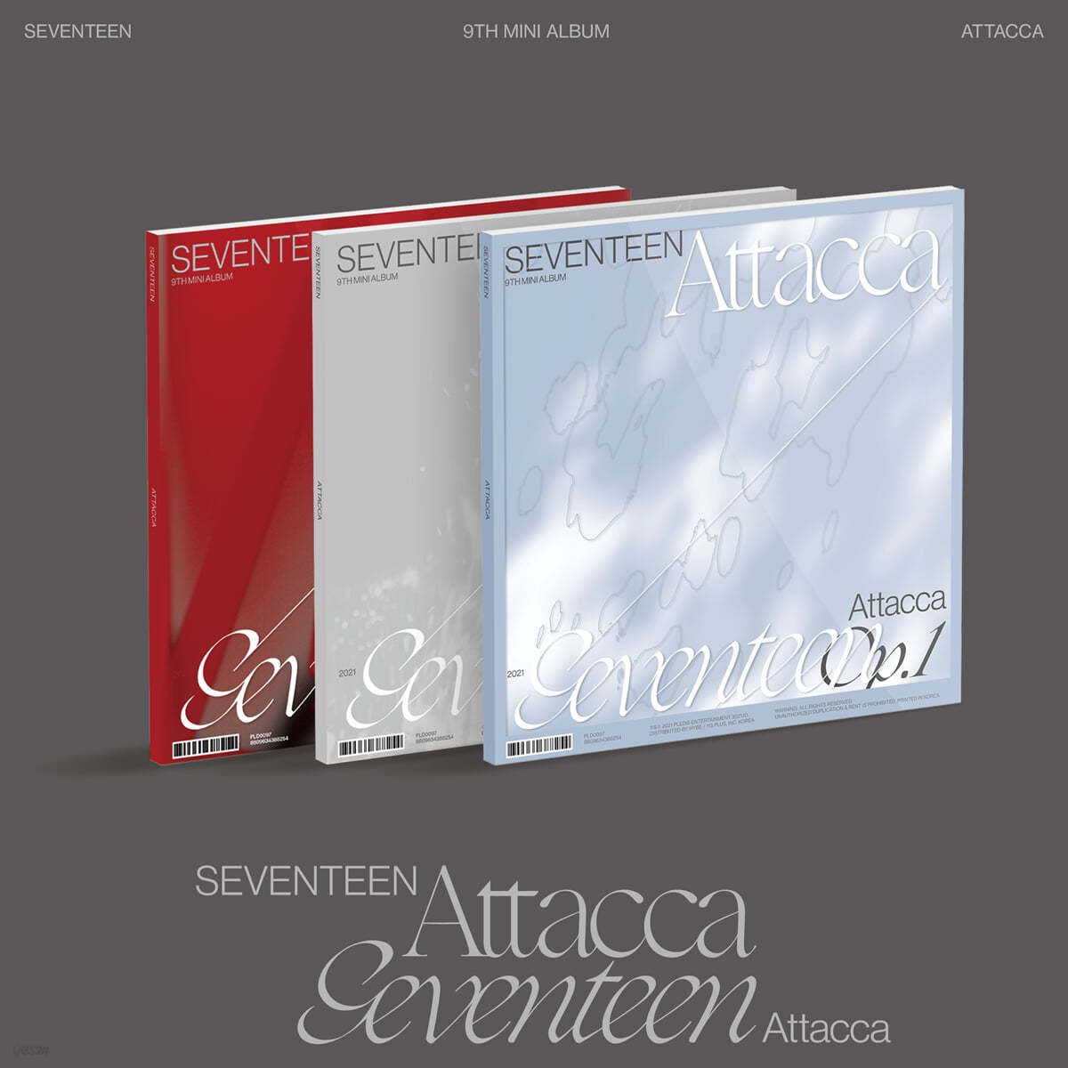 SEVENTEEN - 9th Mini Album Attacca (Random Ver.) | DKshop