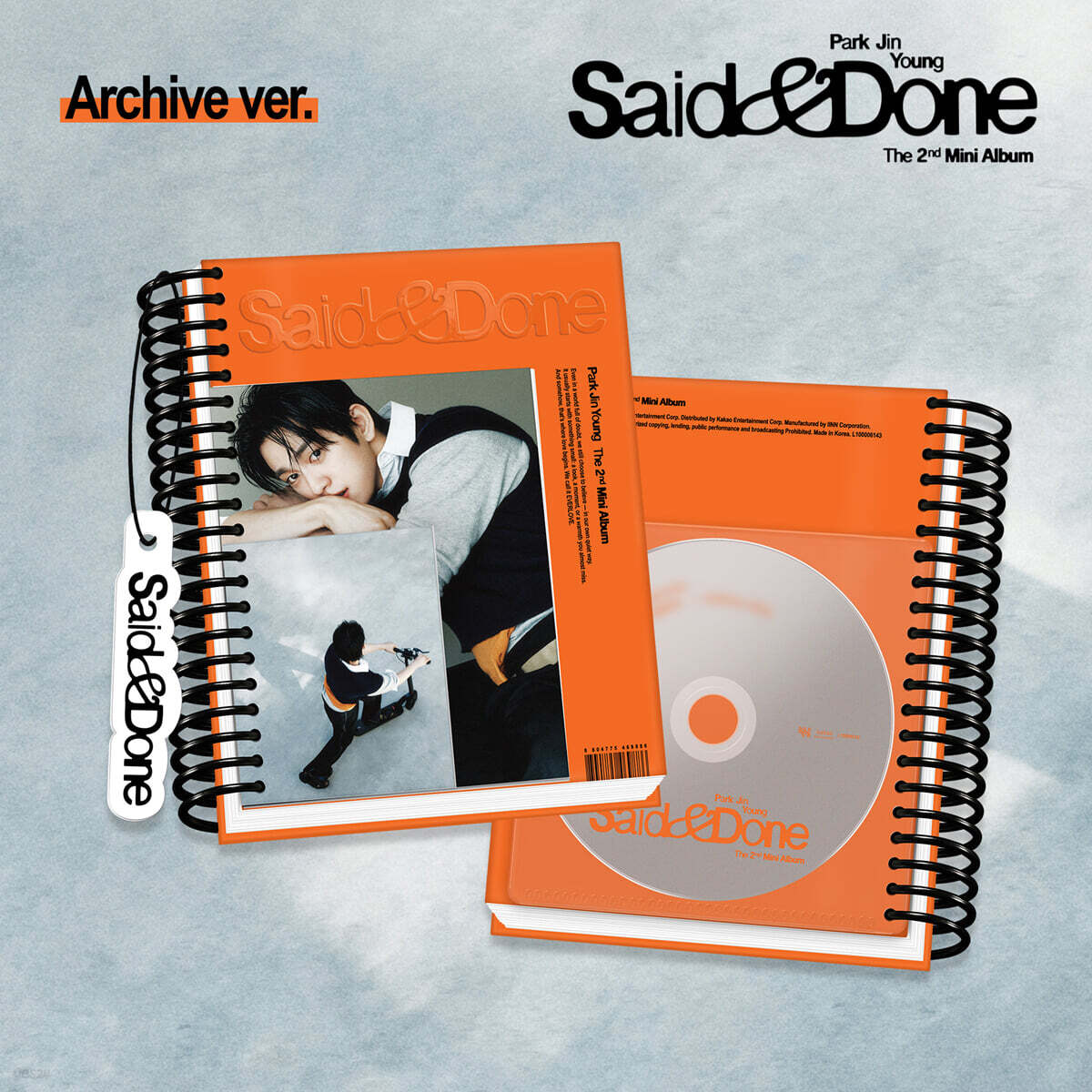 [PRE-ORDER] Park Jin Young - 2nd Mini Album Said & Done (Archive Ver.) GOT7  DKshop