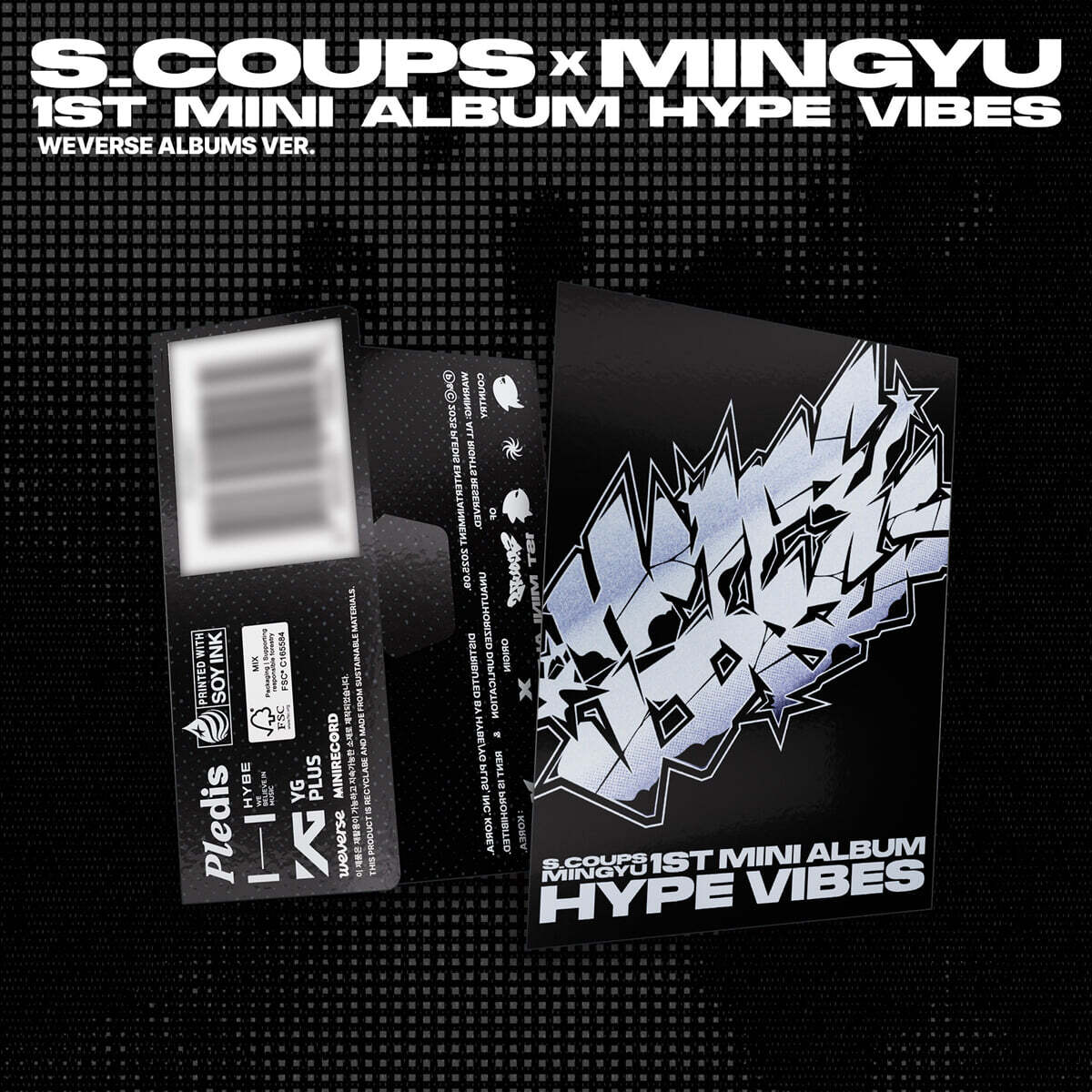 [PRE-ORDER] S.COUPS X MINGYU - 1st Mini Album HYPE VIBES (Weverse Albums Ver.) SEVENTEEN  DKshop