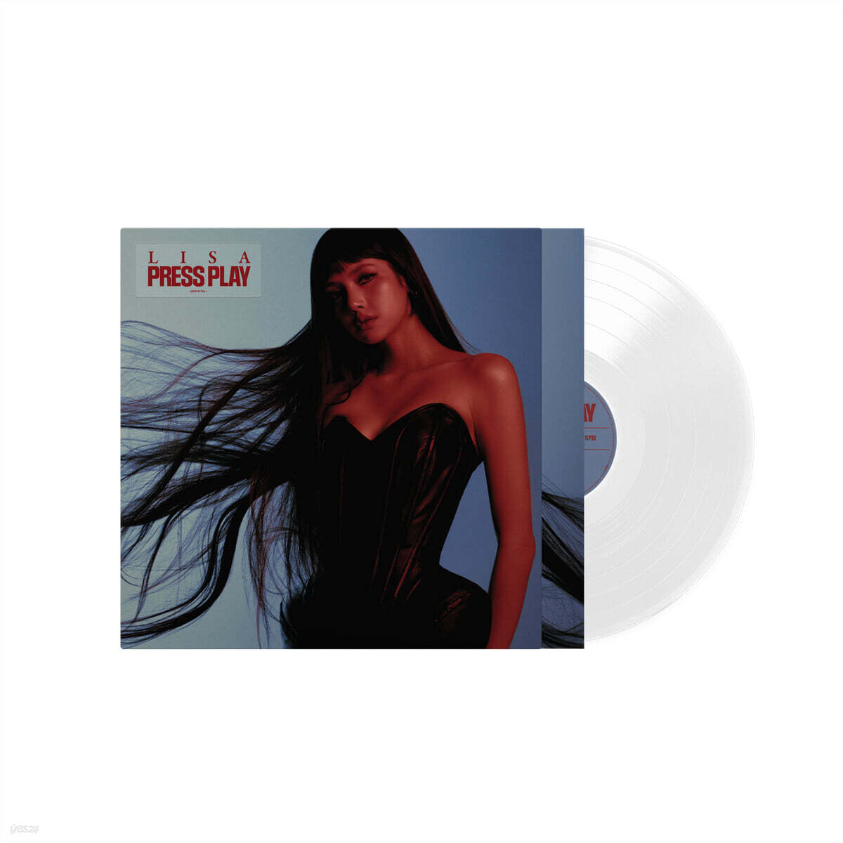 LISA - EP : PRESS PLAY (Ultra Clear Color LP) BLACKPINK  DKshop