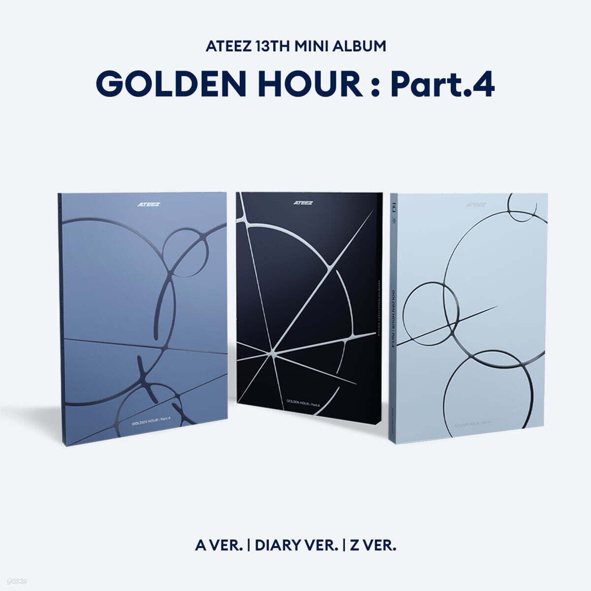 [PRE-ORDER] ATEEZ - 13th Mini Album GOLDEN HOUR : Part.4