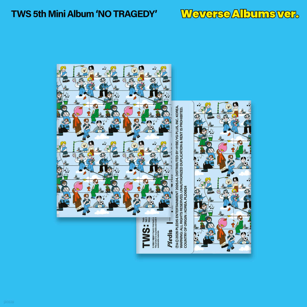 [PRE-ORDER] TWS - 5th Mini Album NO TRAGEDY (Weverse Albums Ver.) TWS  DKshop