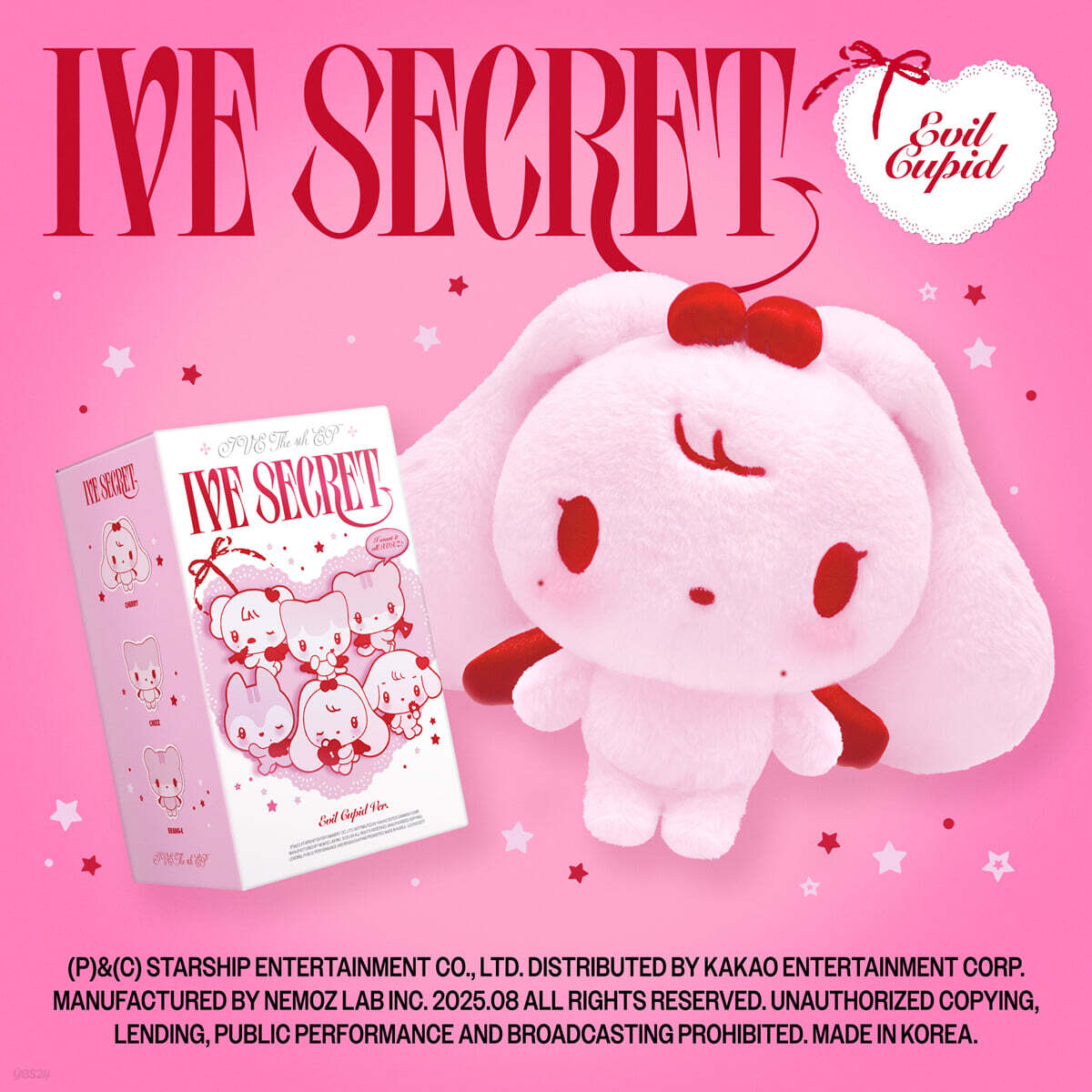 [PRE-ORDER] IVE - THE 4th EP IVE SECRET (EVIL CUPID Ver.) (PLATFORM) (Random Ver.) IVE  DKshop