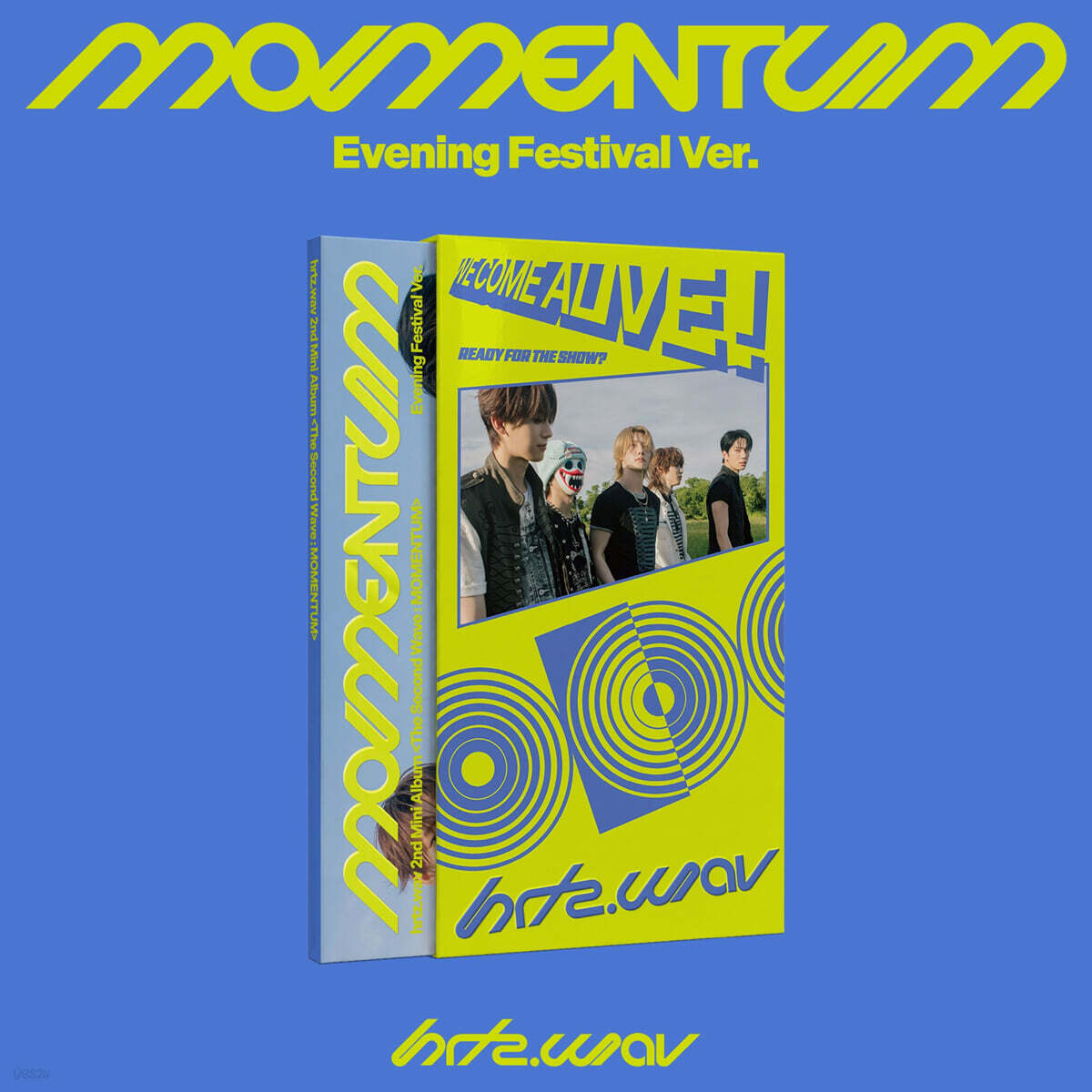[PRE-ORDER] hrtz.wav - 2nd Mini Album The Second Wave : MOMENTUM hrtz.wav  DKshop
