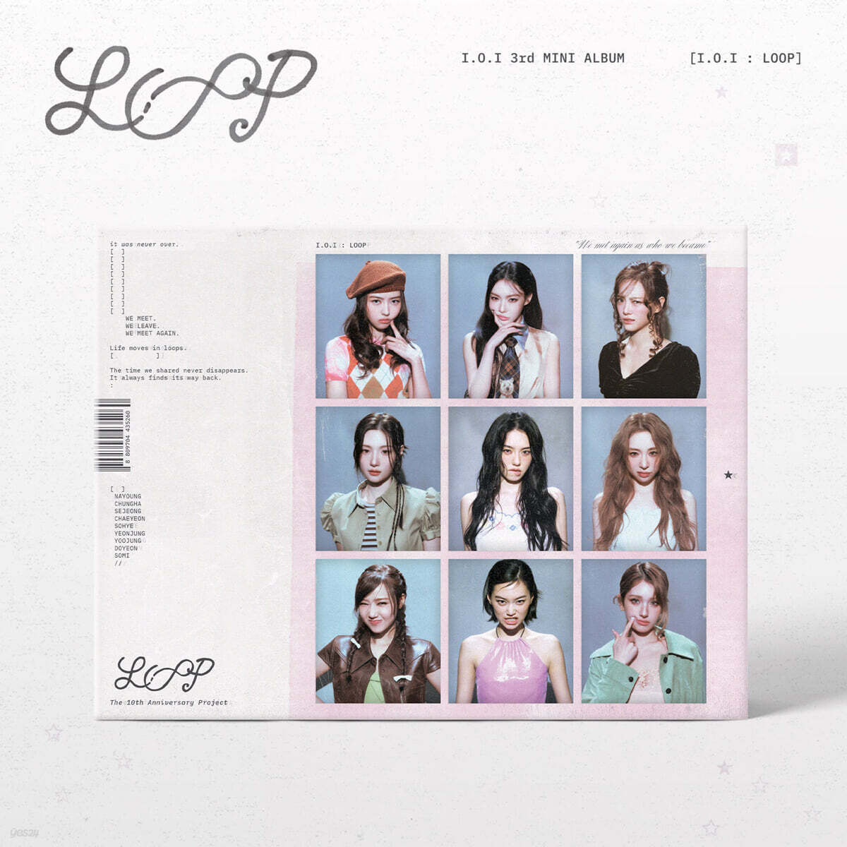 [PRE-ORDER] I.O.I - 3rd Mini Album I.O.I : LOOP I.O.I  DKshop