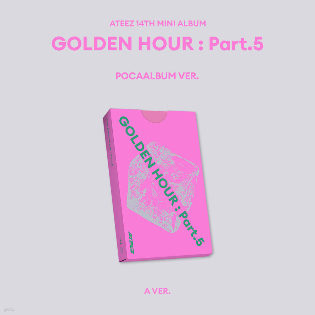 [PRE-ORDER] ATEEZ - 14th Mini Album GOLDEN HOUR : Part.5 (POCAALBUM) ATEEZ  DKshop