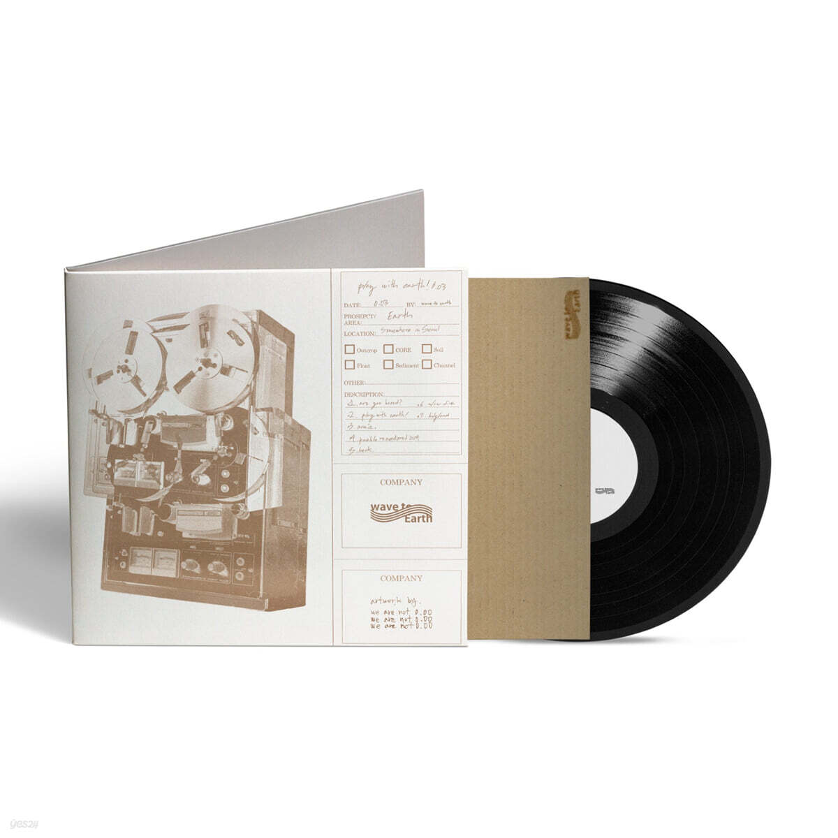 [PRE-ORDER] wave to earth - play with earth! 0.03 (LP) wave to earth  DKshop