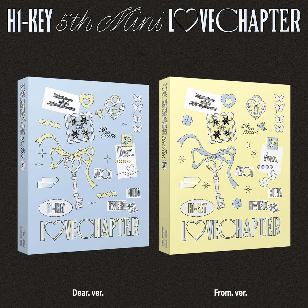 [PRE-ORDER] H1-KEY - 5th Mini album LOVECHAPTER H1-KEY  DKshop