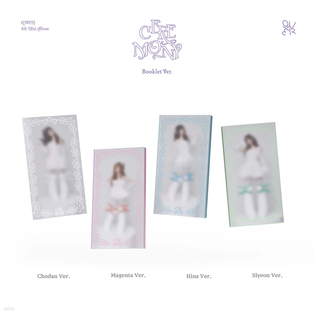 QWER - 4th Mini Album CEREMONY (Booklet Ver.) QWER  DKshop