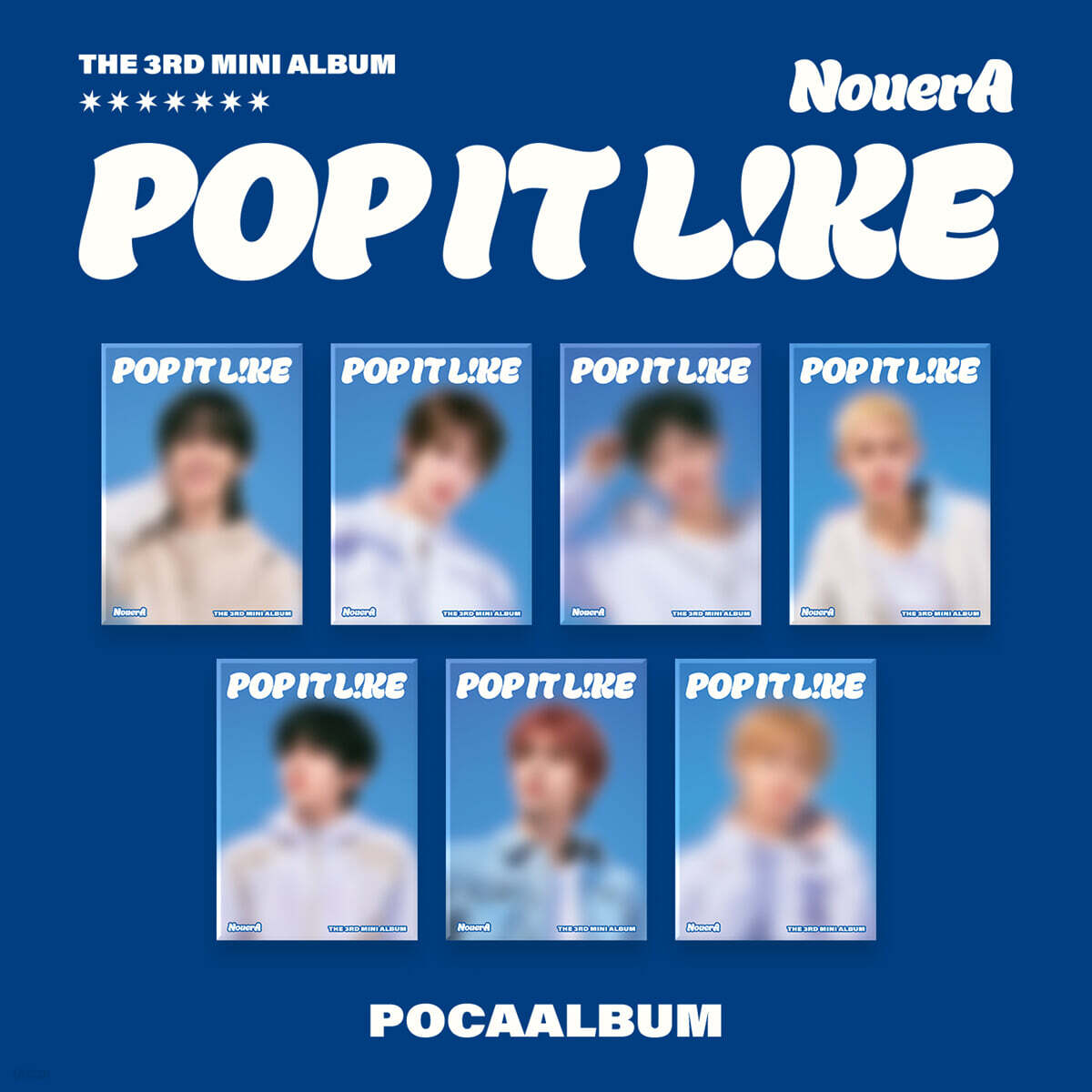 [PRE-ORDER] NouerA - 3rd Mini Album POP IT LIKE (POCA VER.) (Random Ver.) NouerA  DKshop