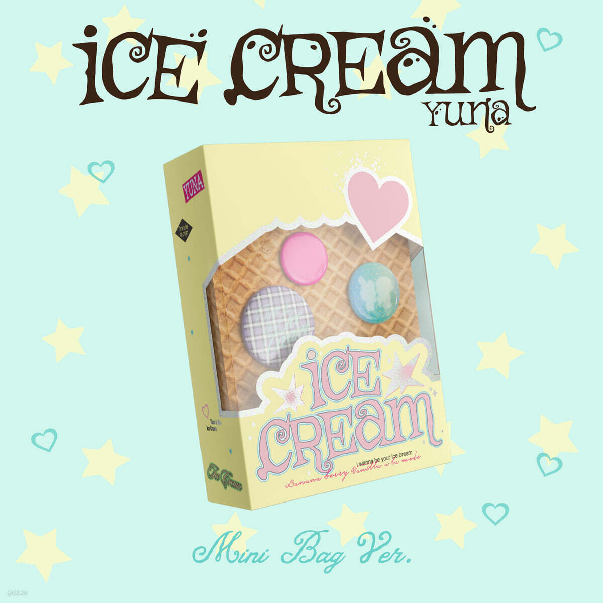 [PRE-ORDER] YUNA - 1st Mini Album Ice Cream (MD Ver.) ITZY  DKshop
