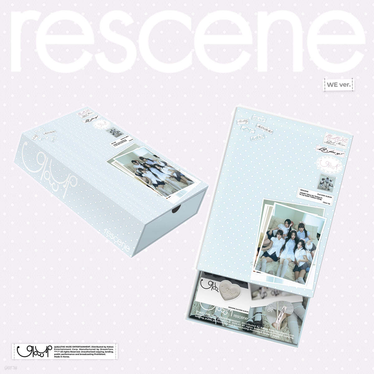 RESCENE - 2nd Mini Album Glow Up RESCENE  DKshop
