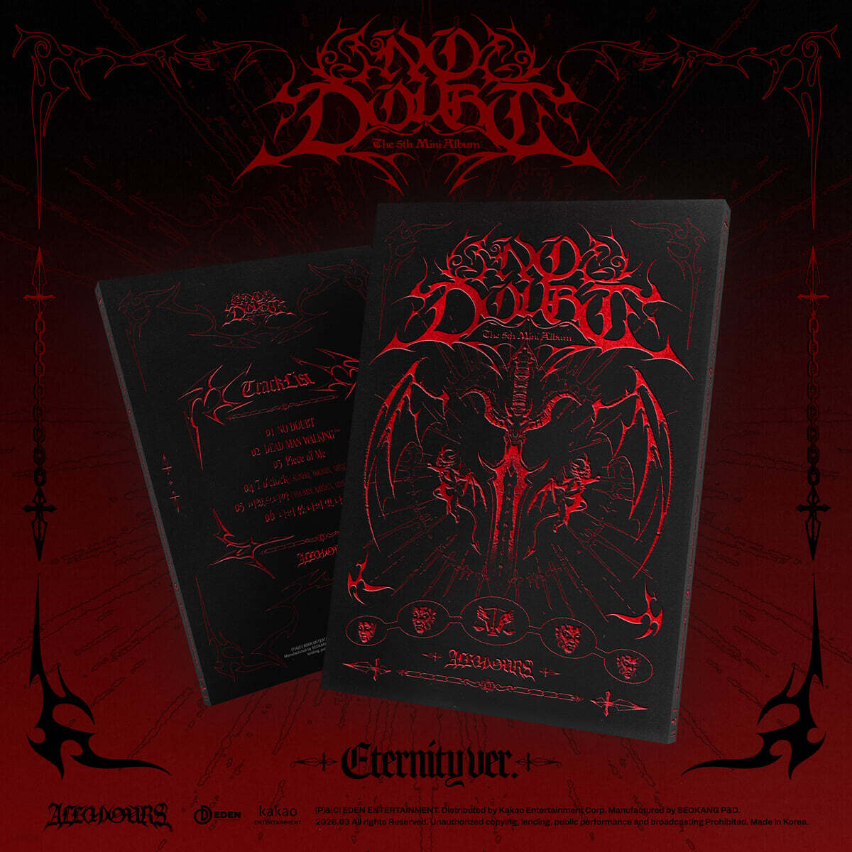 [PRE-ORDER] ALL(H)OURS - 5th Mini Album NO DOUBT ALL(H)OURS  DKshop