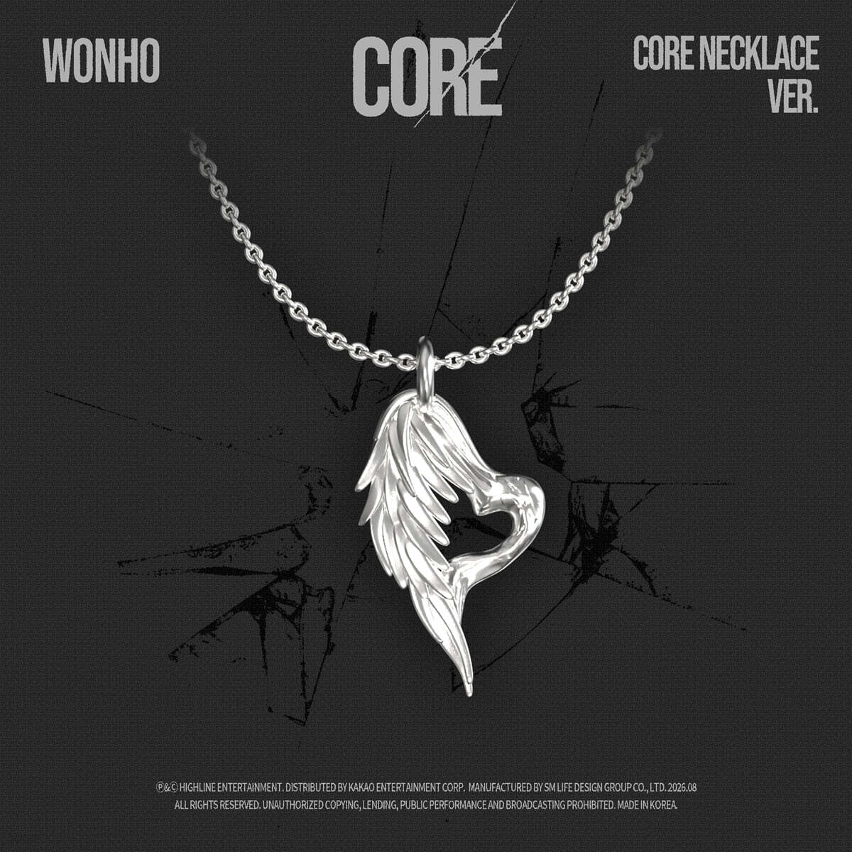 [PRE-ORDER] WONHO - EP : CORE (CORE NECKLACE Ver.) WONHO  DKshop