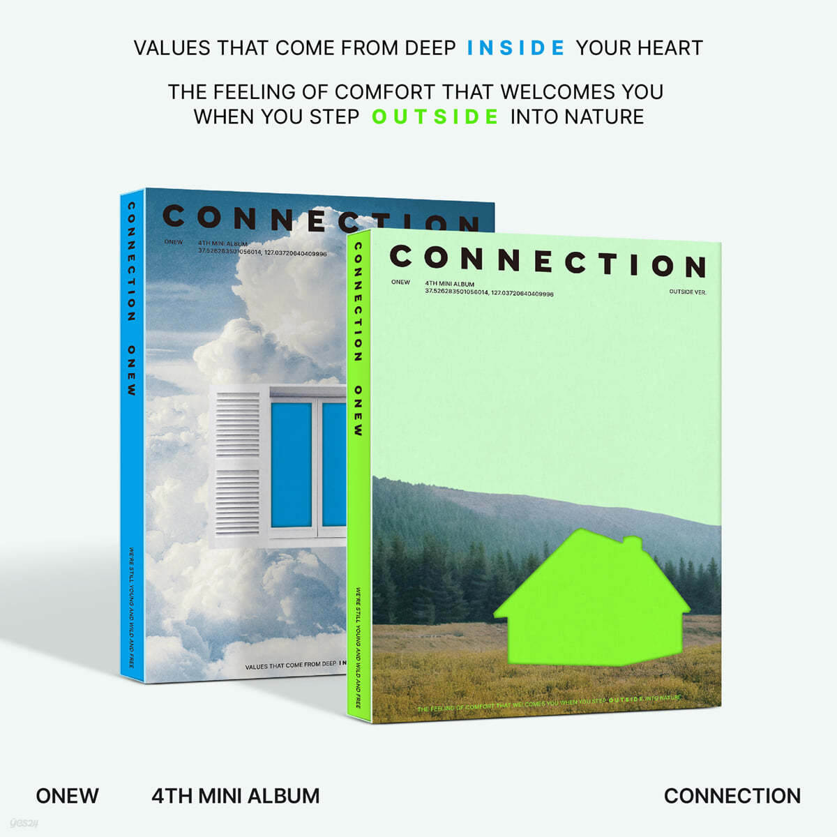 ONEW - 4th Mini Album CONNECTION (Random Ver.) SHINee  DKshop