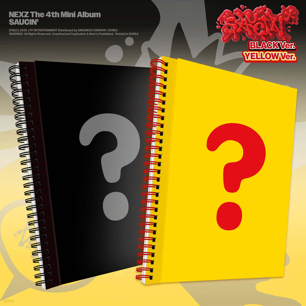 [PRE-ORDER] NEXZ - 4th Mini Album SAUCIN' NEXZ  DKshop