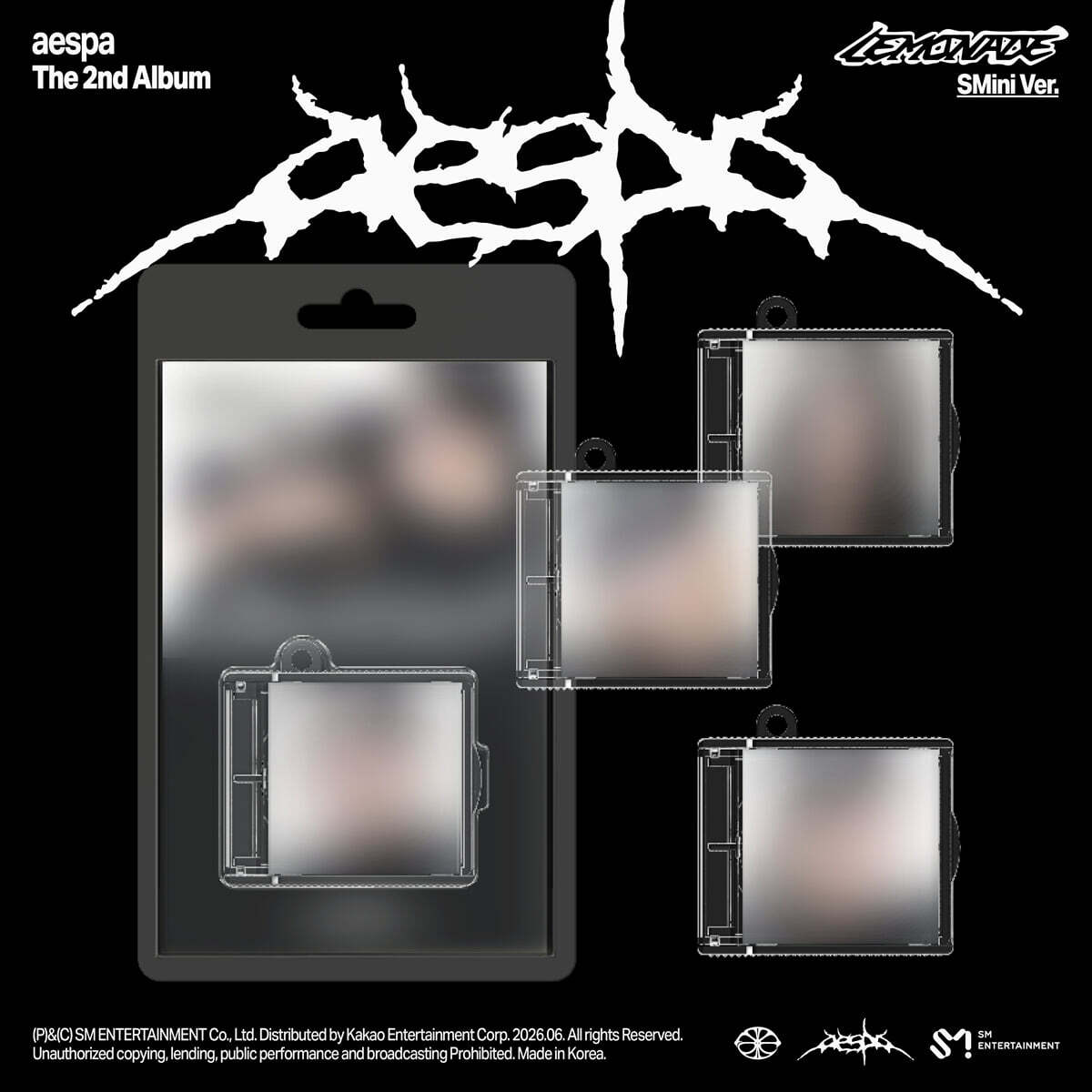[PRE-ORDER] aespa - 2nd Album LEMONADE (SMini Ver.) (Random Ver.) aespa  DKshop