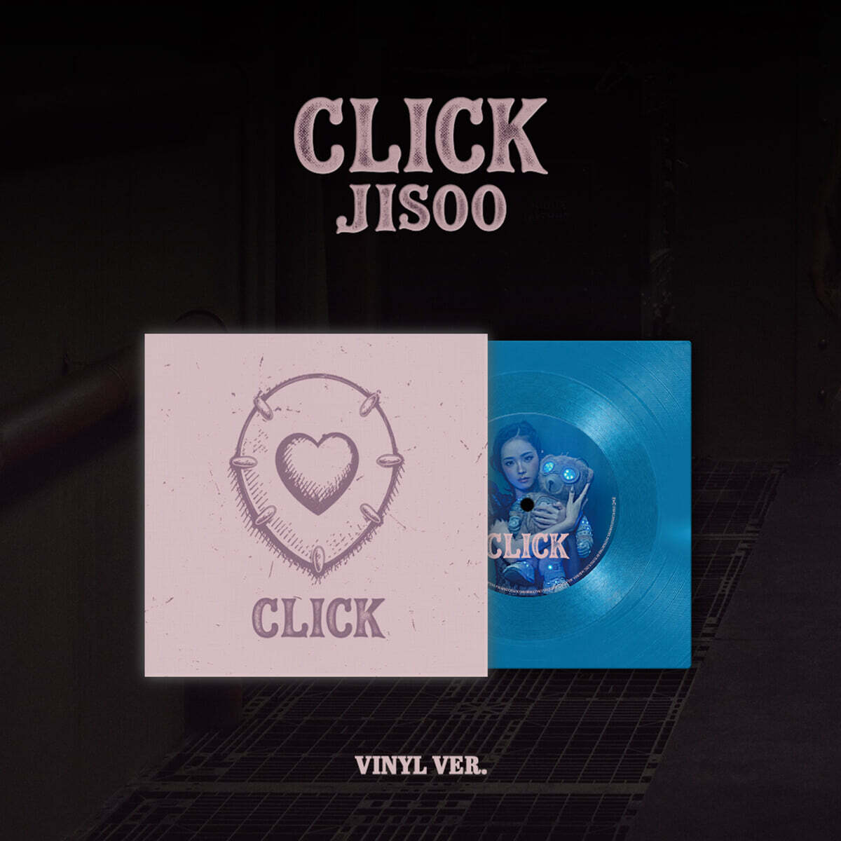 [PRE-ORDER] JISOO - Single Album CLICK (VINYL VER.) BLACKPINK  DKshop