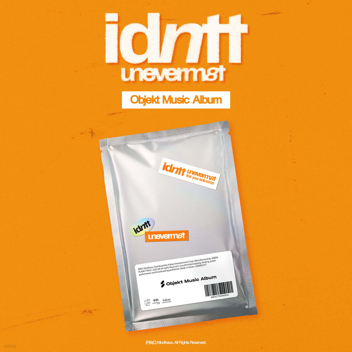 [PRE-ORDER] idntt - 1st Mini Album unevermet (Objekt Music Album Ver.) idntt  DKshop