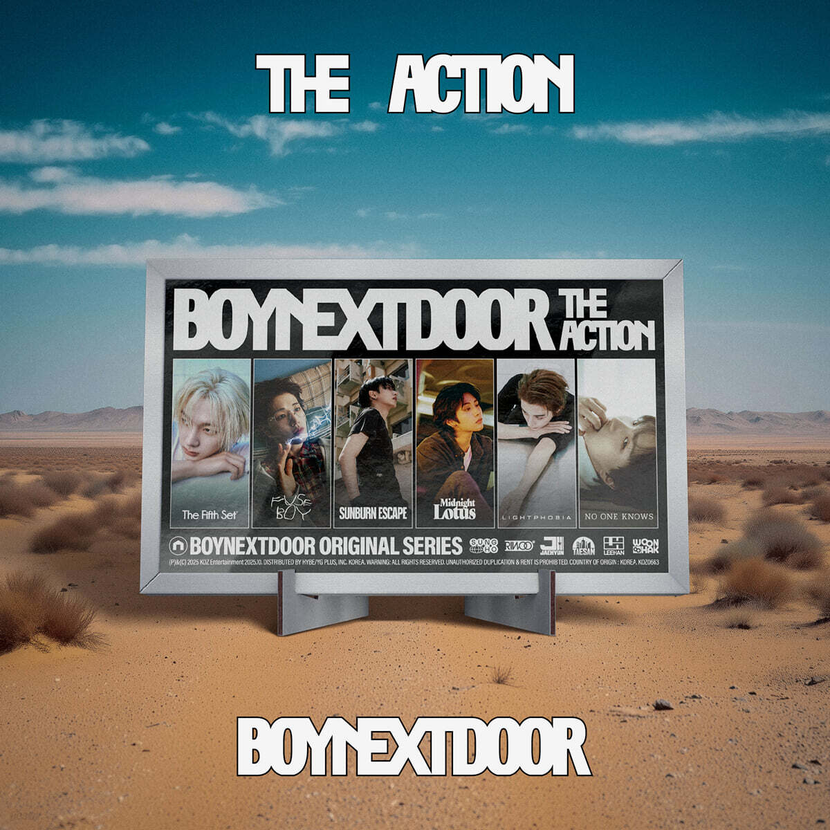[PRE-ORDER] BOYNEXTDOOR - 5th EP Album The Action (Frame Ver.) (Random Ver.) BOYNEXTDOOR  DKshop